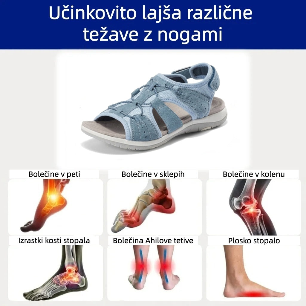 🔥Časno omejen 50 % popust! Poletni ortopedski sandali, ergonomsko oblikovani za udobje in lajšanje bolečin✅