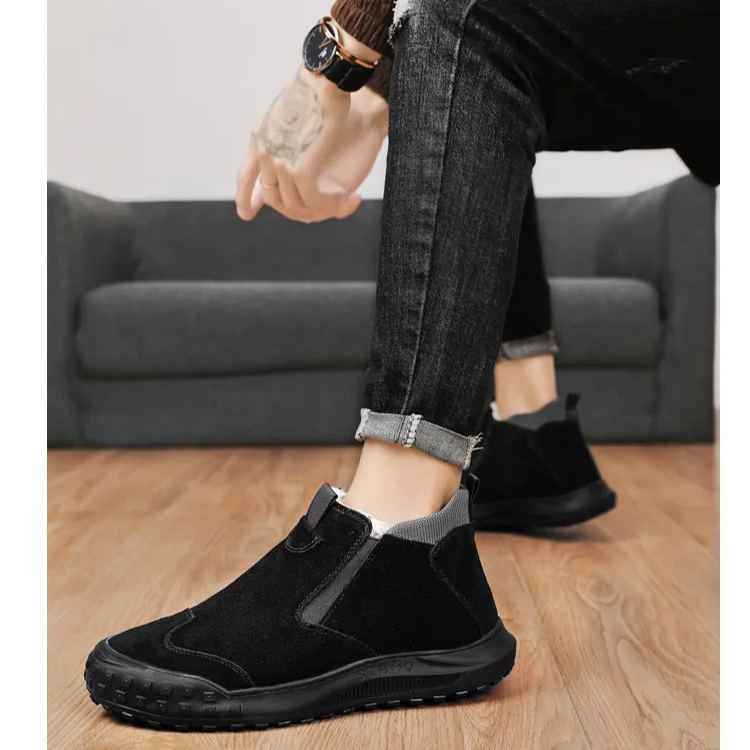 (🔥DNES SLEVA 50 % - NEPŘEHLÉDNĚTE) ⏰ - Měkké a pohodlné italské luxusní semišové ortopedické boty značky ( Zbavte se bolesti nohou)