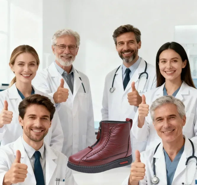 🔥Današnja časovno omejena ponudba: 70 % popust⏰ - VERNOAN® topli škornji iz ovčje kože, ortopedska obutev, zasnovana posebej za ženske. 👍Zaščitite svoja stopala in si olajšajte hojo.