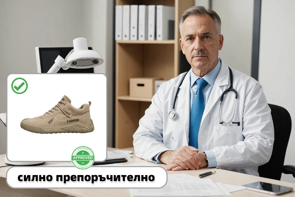 (🔥60% отстъпка днес - не пропускайте)⏰ - Марка ZAROTRAVEL - Меки и удобни немски ортопедични маратонки (поддръжка на свода - облекчаване на болката в стъпалото)