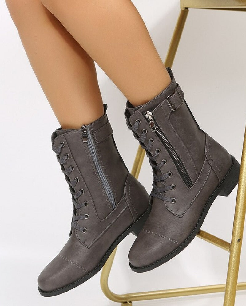 🔥Časovno omejena ponudba, danes 50 % popust! ⏰ - VERNOAN® nedrseči, topli usnjeni škornji, znanstveno zasnovani ortopedski čevlji, ki učinkovito lajšajo bolečine v stopalih, hrbtu in kolenih!