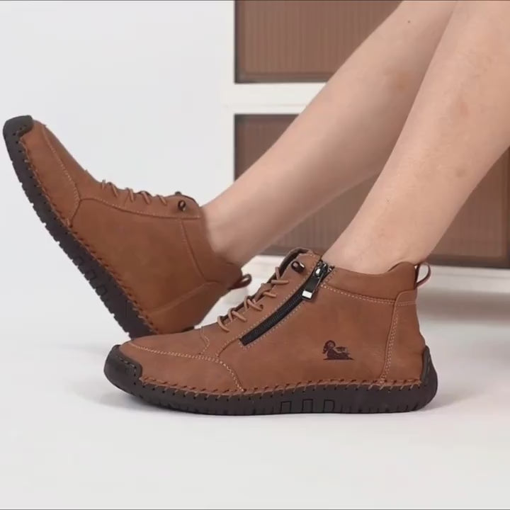 (🔥Časno omejen 50 % popust - Ne zamudite!) Ortopedski čevlji Vernoan® - 👞 - Trpežni, nedrseči in vodoodporni. Zagotavljajo oporo stopalnemu loku, lajšajo bolečine in so primerni tako za moške kot za ženske.