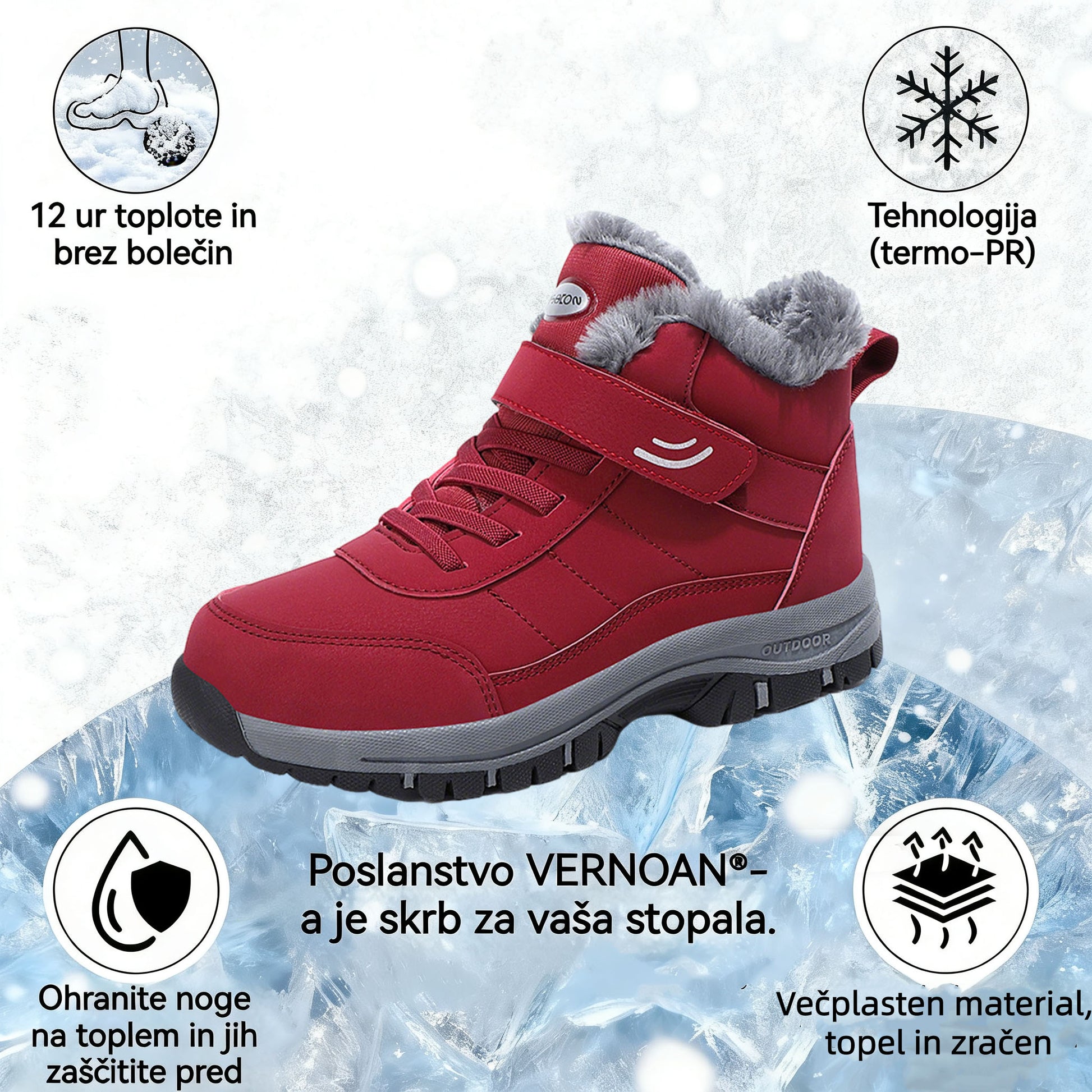 (🔥Danes je časovno omejen 70% popust - ne zamudite!)⏰ - Luksuzni italijanski zimski ortopedski čevlji - ergonomsko oblikovani za celodnevno hojo, ki lajšajo utrujenost in bolečine.