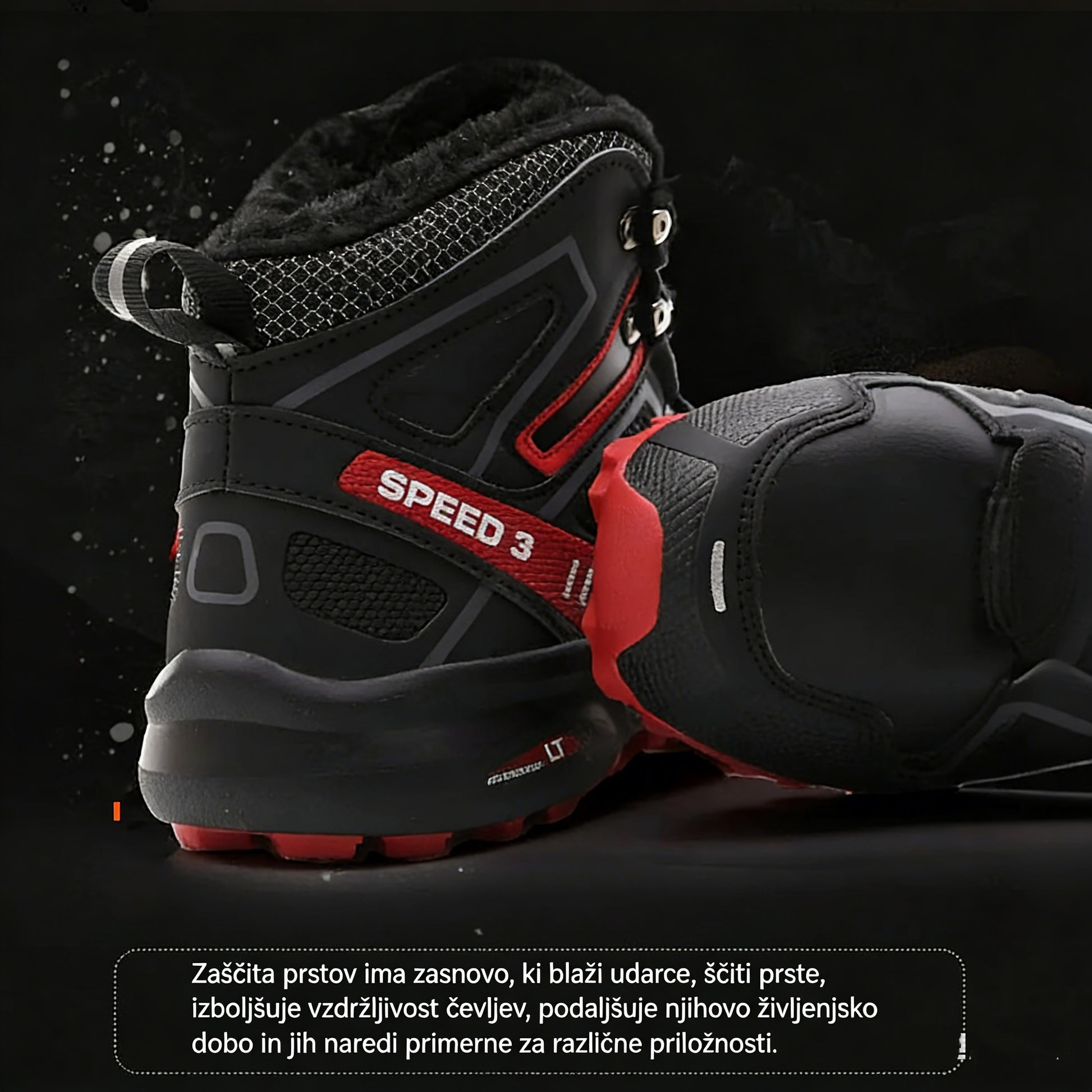 VERNOAN® | Zimska obutev za aktivnosti na prostem: Ergonomsko oblikovana za lajšanje bolečin v hrbtu, sklepih in stopalih.