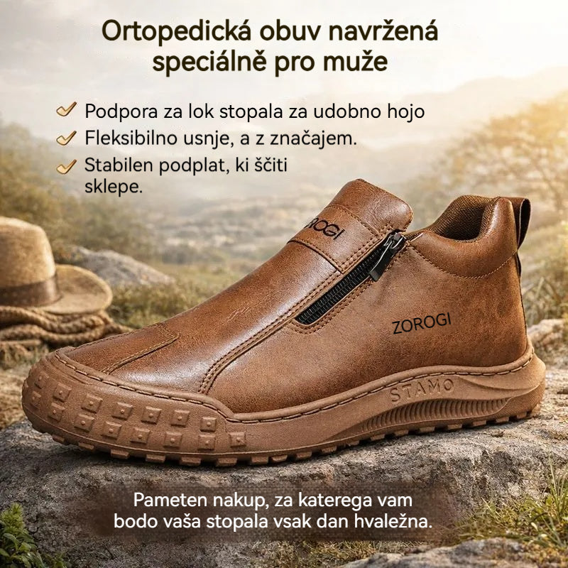 Ortopedski čevlji VERNOAN® | Izdelani iz pravega usnja, mehki in udobni za takojšnje udobje.